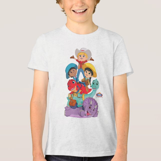 Camiseta Dino Ranch Friends (Frente)