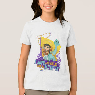 Camiseta Dino Ranch Min e Clover
