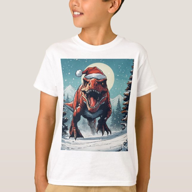 Camiseta "Dino Roar Adventure" (Frente)