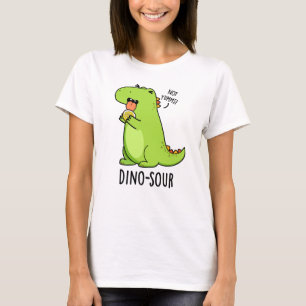 Camiseta Dino-Sour Funny Dinosaur Pun