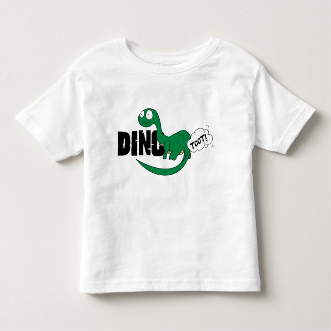 Camiseta Dino-Toot: Bronto! (Frente)
