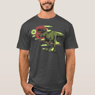Camiseta Dino TRe Samurai Com Katana Legal Anime Kanji Pre