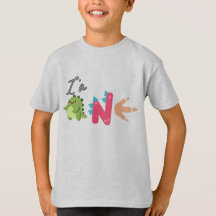 Dino TRex Estou 1 Aniversário meninos UM De volta