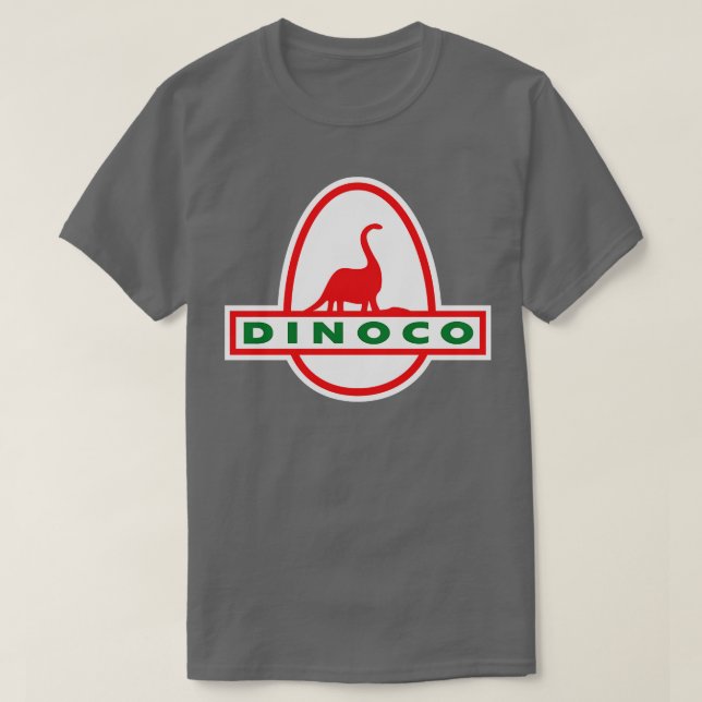 Camiseta Dinoco (Frente do Design)