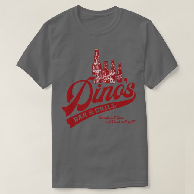 Camiseta Dinos Bar e Grill (Frente do Design)
