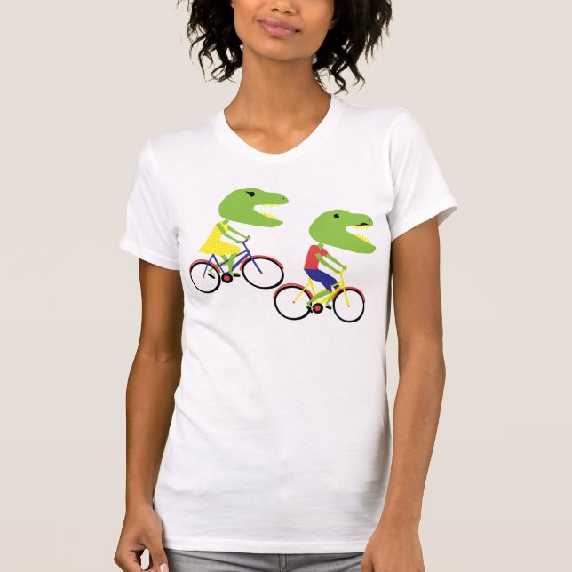 Camiseta dinos do hipster (Frente)