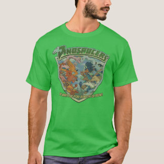 Camiseta Dinosaucers Batalha pela Terra 1987 presente