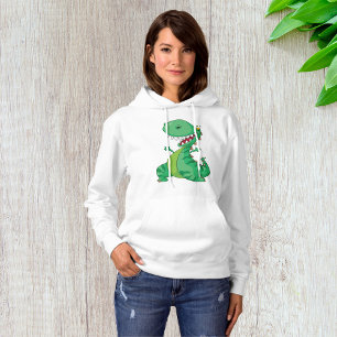 Camiseta Dinosaur de desenho animado engraçado rugindo T-Re