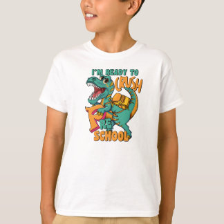 Camiseta Dinosaur I’m Ready Crush Preschool 