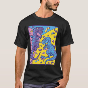 Camiseta Dinosaur T-rex Escalada e Bouldering
