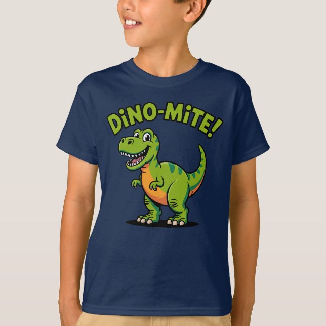 Camiseta Dinosaur Theme (Frente)