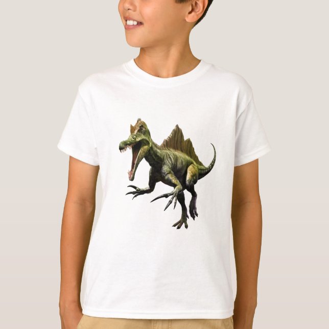 Camiseta dinosaur, Triceratop for boys kids  (Frente)