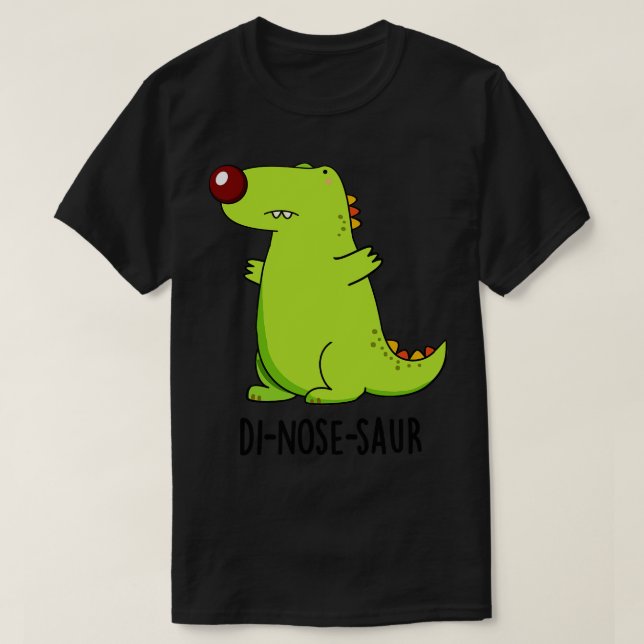 Camiseta Dinosesaur Funny Dinosaur Pun (Frente do Design)