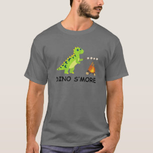 Camiseta Dinosmore Dinossauro Mais Campanha Engraçado