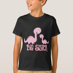 Camiseta Dinossaur Big Sister