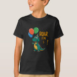 Camiseta Dinossaur Birthday Kid<br><div class="desc">Camiseta Dinossaur Birthday Kid</div>