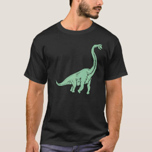 Camiseta Dinossaur Brontosaurus Pé Pré-Histórica Cuta Dino