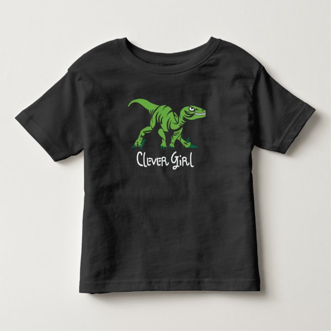 Camiseta Dinossaur Clever Girl (Frente)