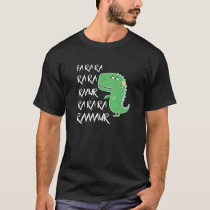 Camiseta Dinossaur Fa Ra Ra Rawr Funny T Rex Lover Gift