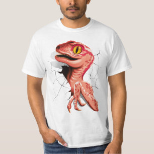 Camiseta Dinossaur Hatching do Velociraptor Realista