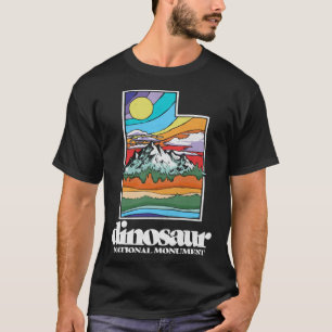 Camiseta Dinossaur Monument Utah Vintage Natureza ao ar liv