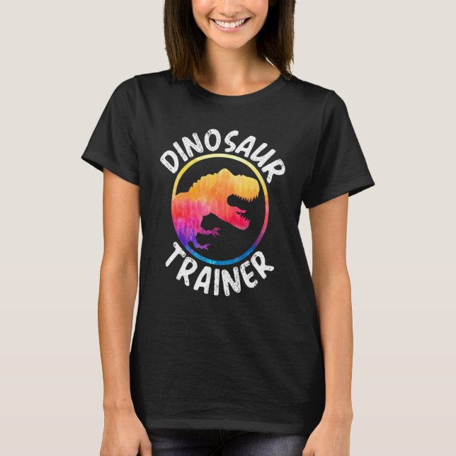 Camiseta Dinossaur Paw Dino Trainer Figurino Halloween Retr (Frente)