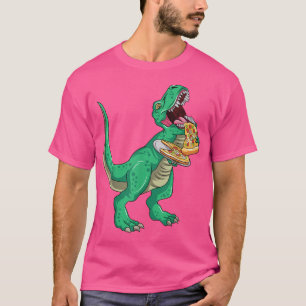 Camiseta Dinossaur Pizza TRe Pizza de Comida TRe E Pizza