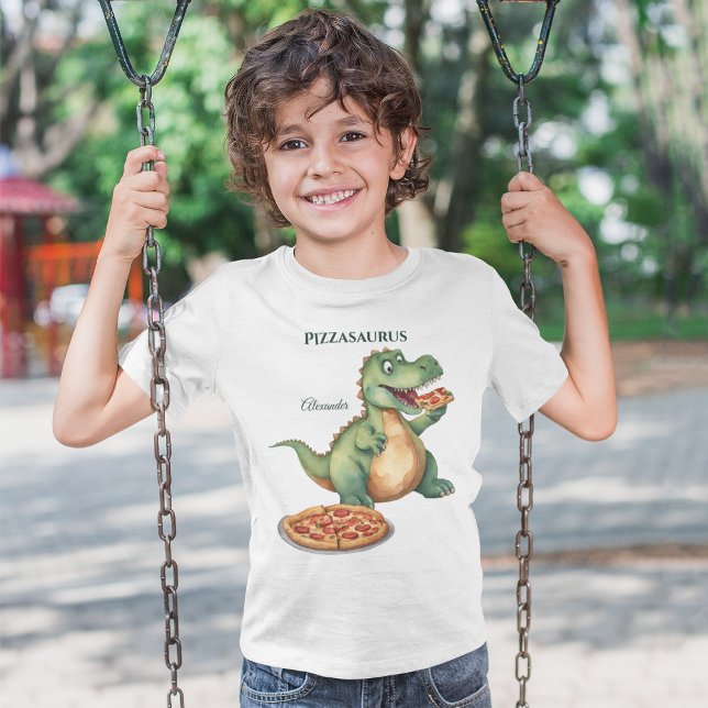 Camiseta Dinossaur Pizzasaurus (Criador carregado)