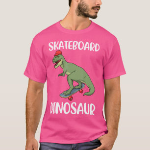 Camiseta Dinossaur Skateboard