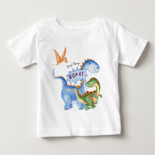 Camiseta Dinossaur Stomp Chomp Rawr Festa de aniversário