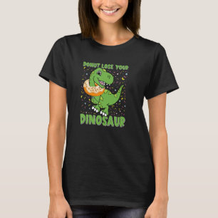 Camiseta Dinossaur Trex Tyrannosaurus Rosquinha Dino Quote