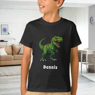 Camiseta Dinossaur Tyrannosaurus Rex name