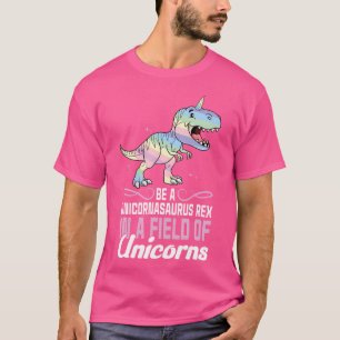 Camiseta Dinossauras Cute Dinocorn Girls Unicorn