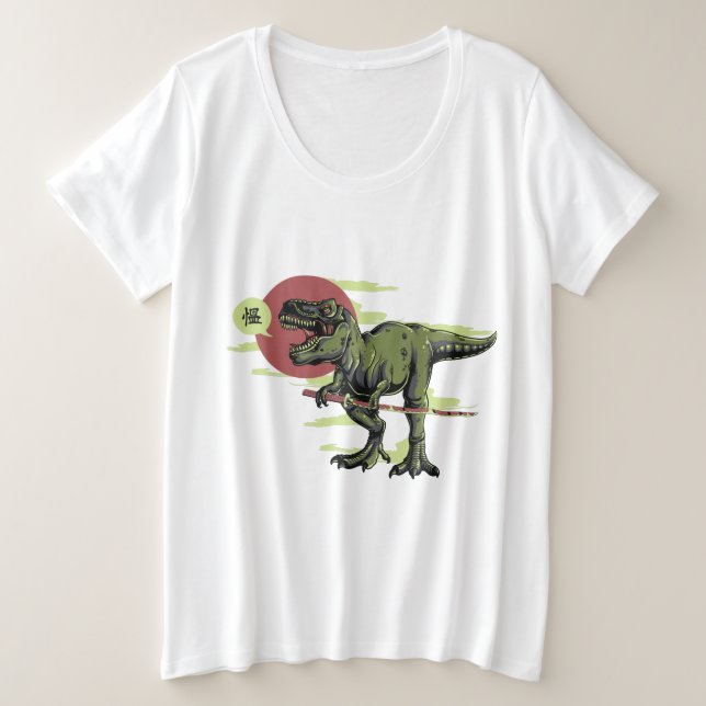 Camiseta Dinossauro (Frente do Design)