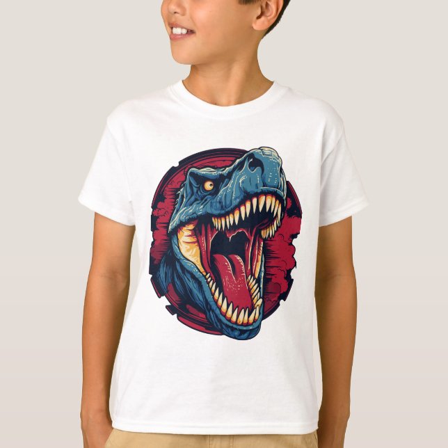 Camiseta dinossauro (Frente)