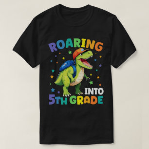 Camiseta Dinossauro 5 De Raiva De Volta À Escola