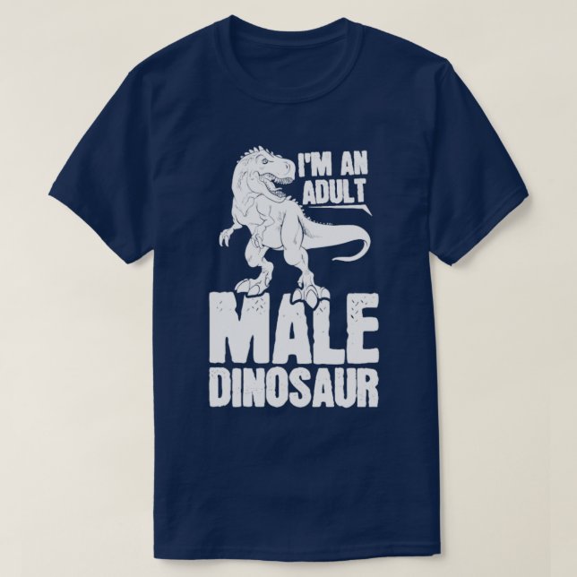 Camiseta Dinossauro Adulto Dinossauro 26 (Frente do Design)