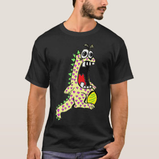 Camiseta Dinossauro Amarelo do Amor