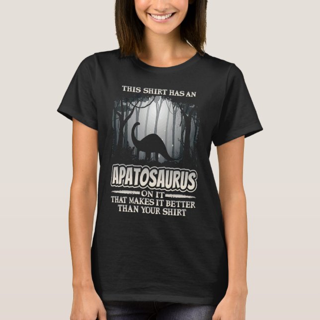 Camiseta Dinossauro Apatosaurus (Frente)