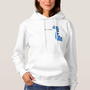 Camiseta Dinossauro Azul Fofo - Nome Personalizado Sophia