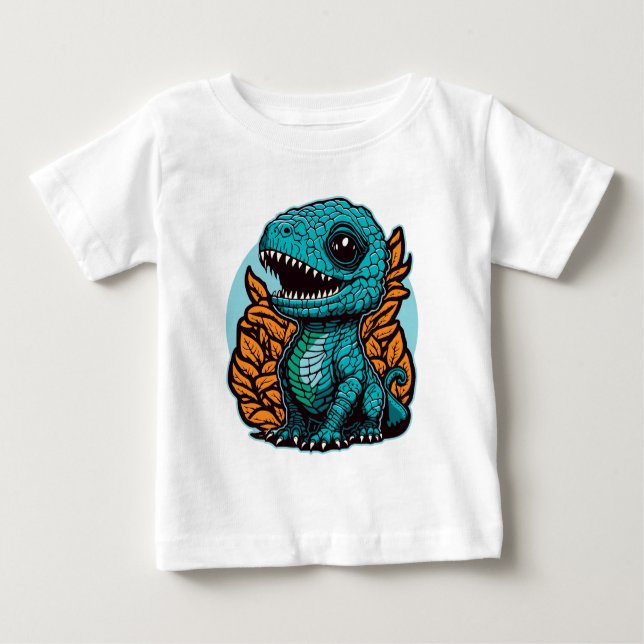 Camiseta Dinossauro Bebê (Frente)