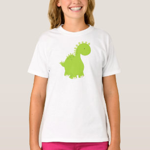 Camiseta Dinossauro Bonito, Dinossauro Bebê, Dino, Estegoss