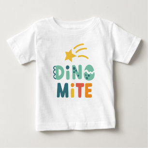 Camiseta Dinossauro Bonito, Festa Dino Mite