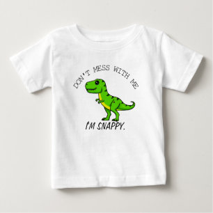 Camiseta Dinossauro Bonito, sou presente para o bebê