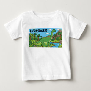 Camiseta dinossauro braquiossauro