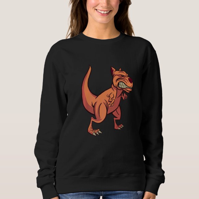 Camiseta Dinossauro Cachorro Bravo   (Frente)