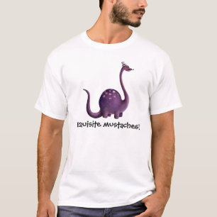 Camiseta Dinossauro com bigodes
