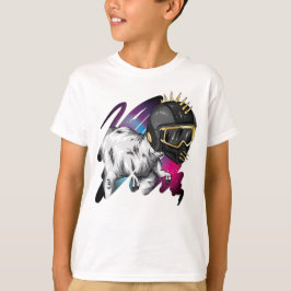 Camiseta Dinossauro com Capacete