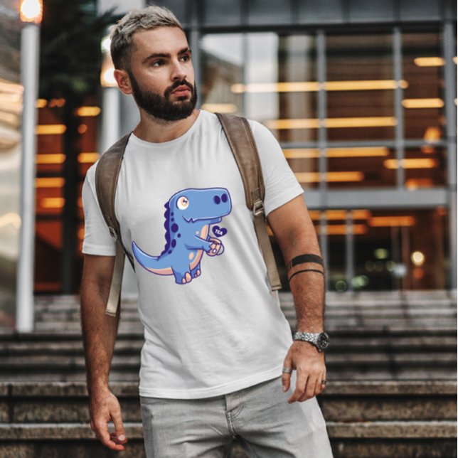 Camiseta Dinossauro Com Chá (Criador carregado)