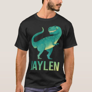 Camiseta Dinossauro Contente - Jaylen Nome